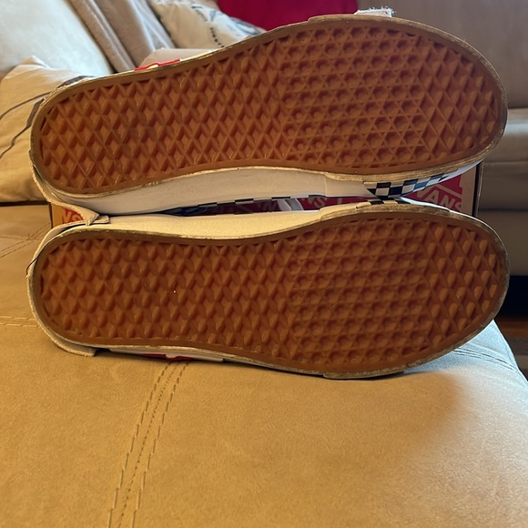 Vans SK8-Hi Reissue Shoes Mens size 9.5 in White - Picture 5 of 7